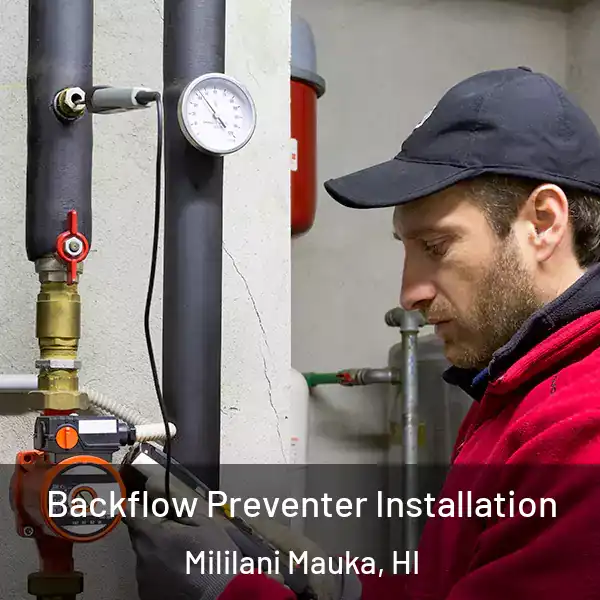  Backflow Preventer Installation Mililani Mauka, HI