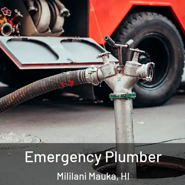  Emergency Plumber Mililani Mauka, HI