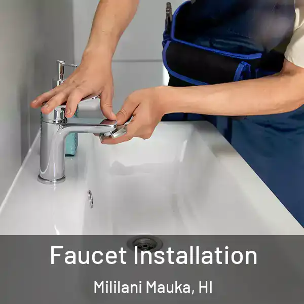  Faucet Installation Mililani Mauka, HI