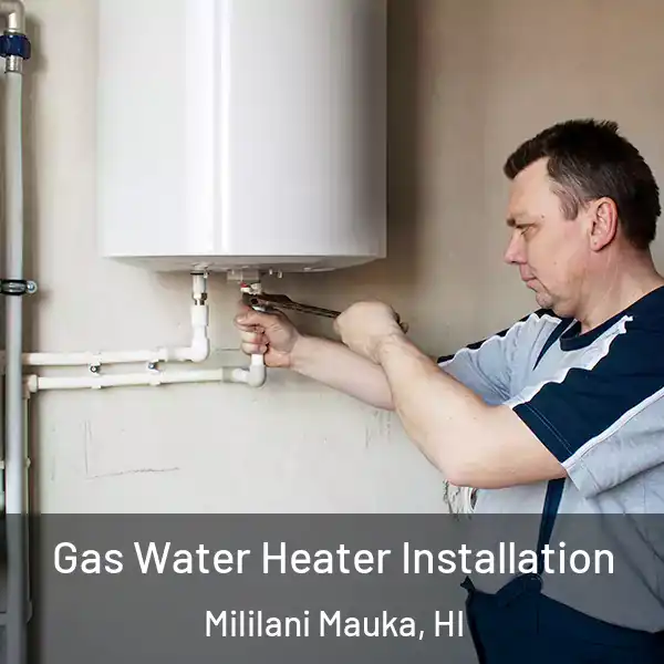  Gas Water Heater Installation Mililani Mauka, HI