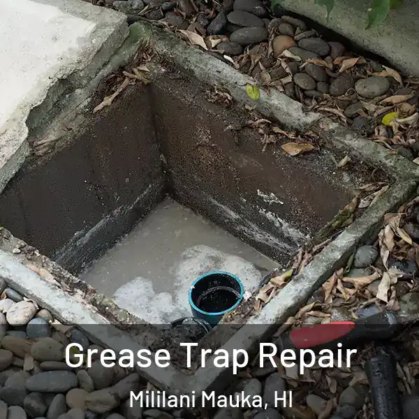  Grease Trap Repair Mililani Mauka, HI