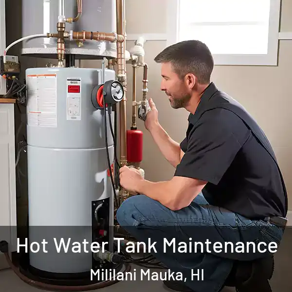  Hot Water Tank Maintenance Mililani Mauka, HI