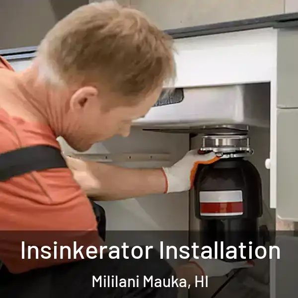  Insinkerator Installation Mililani Mauka, HI