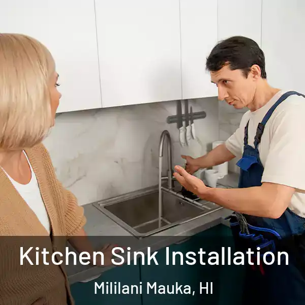  Kitchen Sink Installation Mililani Mauka, HI