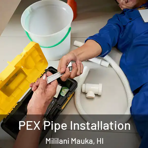  PEX Pipe Installation Mililani Mauka, HI