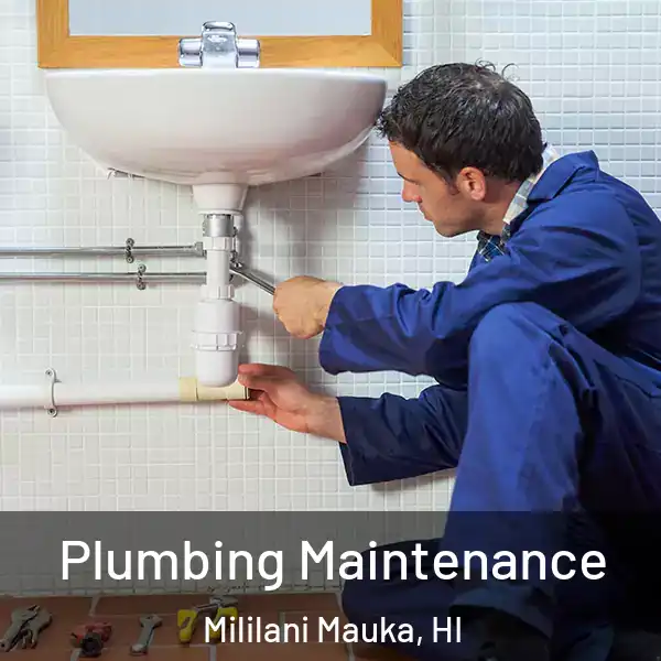  Plumbing Maintenance Mililani Mauka, HI