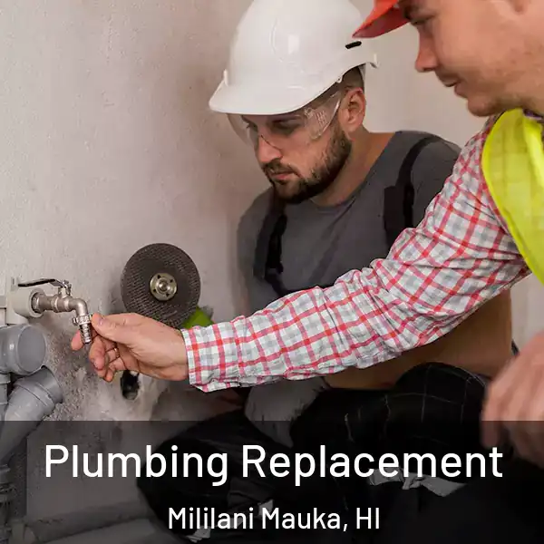  Plumbing Replacement Mililani Mauka, HI