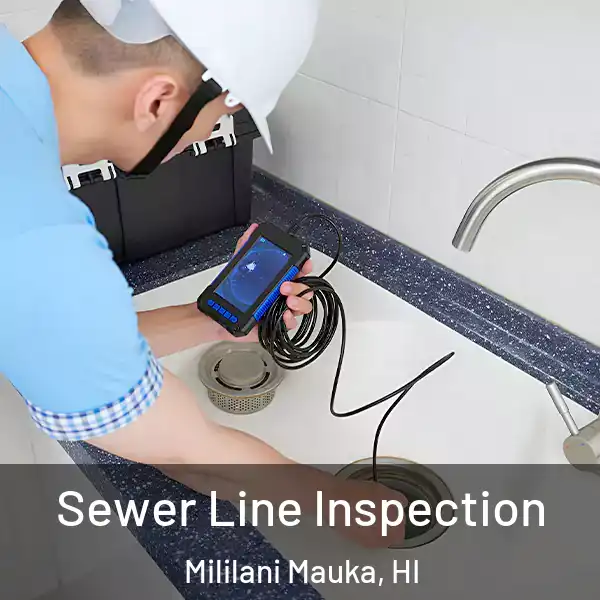  Sewer Line Inspection Mililani Mauka, HI