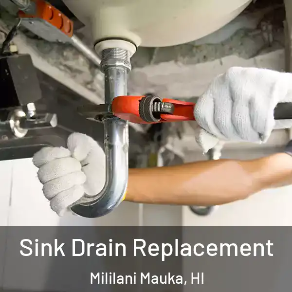  Sink Drain Replacement Mililani Mauka, HI