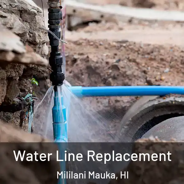  Water Line Replacement Mililani Mauka, HI